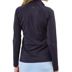 Dunning Ladies Golf Apparel^Payer Jerey Perforance 1/4 Zip Outerwear Puover Gof Appare