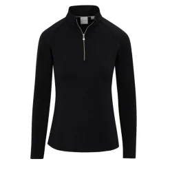 Dunning Ladies Golf Apparel^Payer Jerey Perforance 1/4 Zip Outerwear Puover Gof Appare