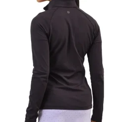 Dunning Ladies Golf Apparel^Payer Jerey Perforance 1/4 Zip Outerwear Puover Gof Appare