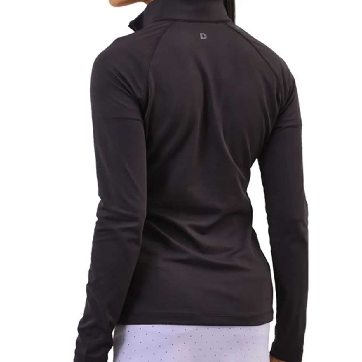 Dunning Ladies Golf Apparel^Payer Jerey Perforance 1/4 Zip Outerwear Puover Gof Appare