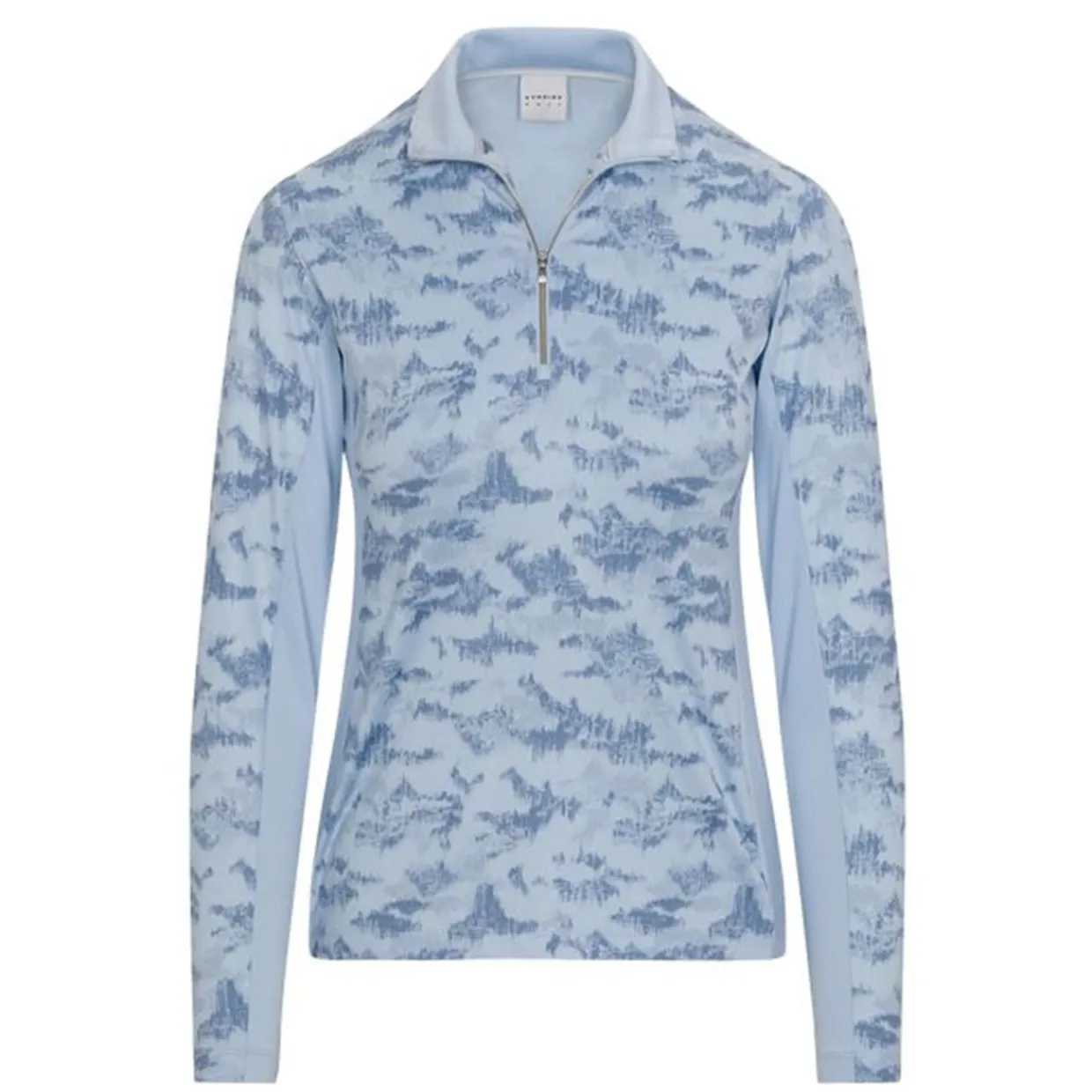 Dunning Ladies Golf Apparel^Tuy Ventiated Perforance hirt Poo ong eeve Gof Appare