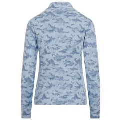 Dunning Ladies Golf Apparel^Tuy Ventiated Perforance hirt Poo ong eeve Gof Appare