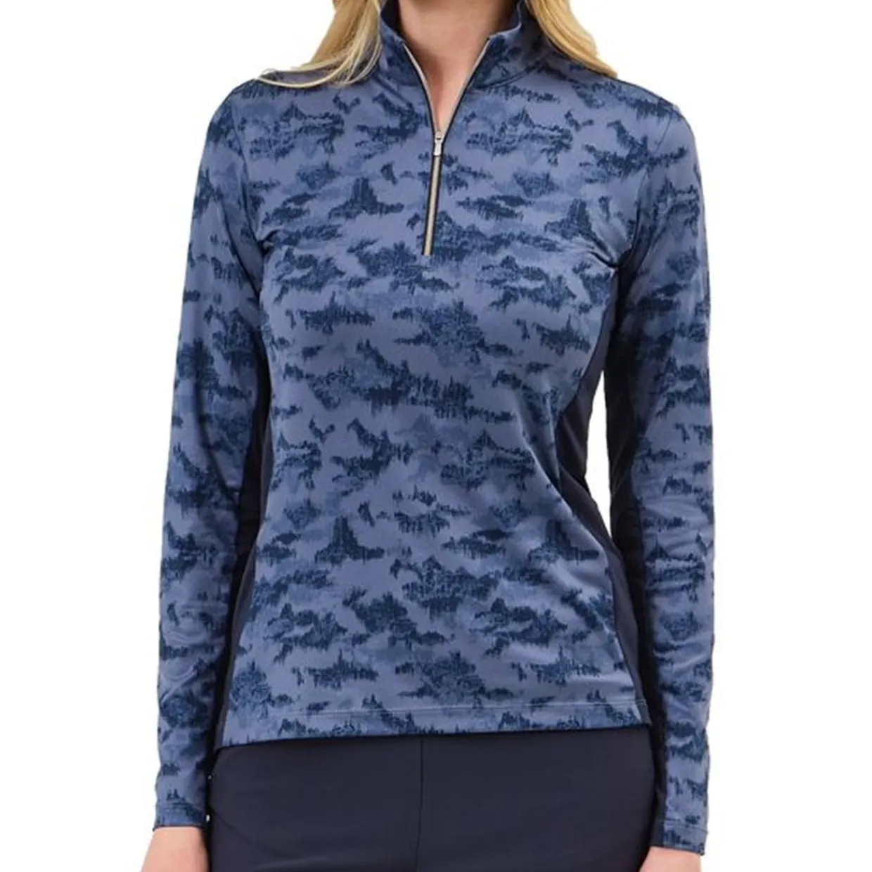 Dunning Ladies Golf Apparel^Tuy Ventiated Perforance hirt Poo ong eeve Gof Appare