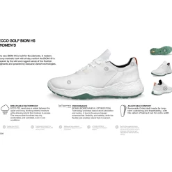 ECCO Ladies Golf Shoes^Golf Biom H5 Spikeless Golf Shoes