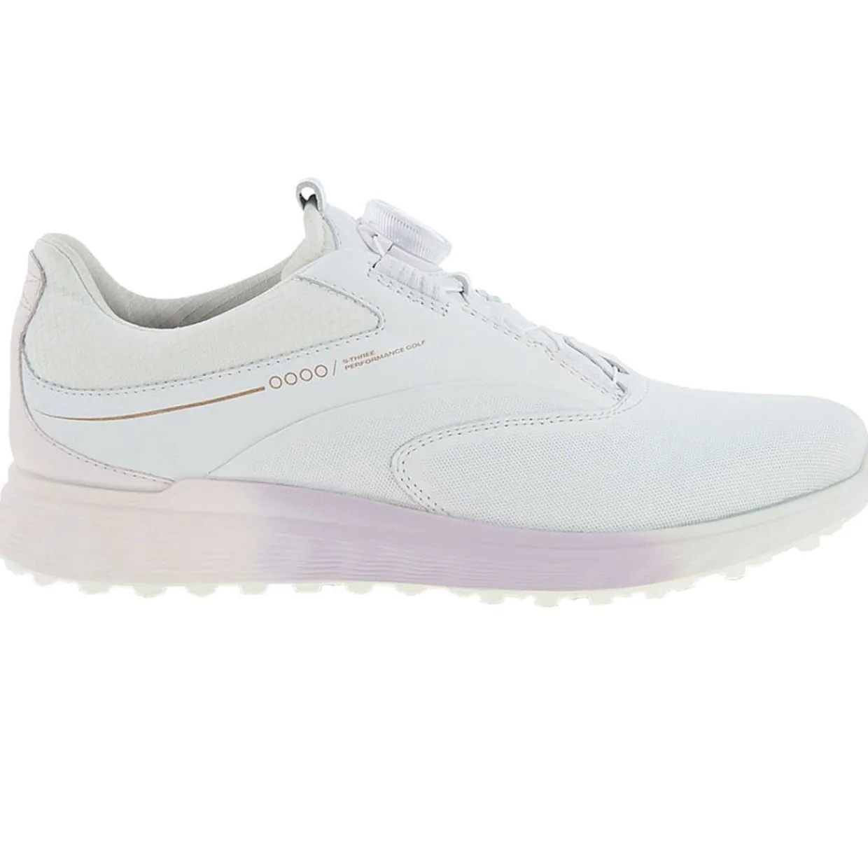 ECCO Ladies Golf Shoes^S-Three Boa Spikeless Golf Shoes