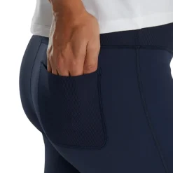 FootJoy Ladies Golf Apparel^Anke ength Rib Bock egging Pant Athetic Gof Appare