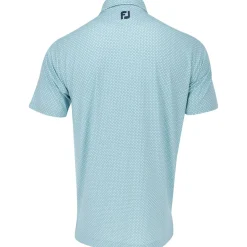 FootJoy Mens Golf Apparel|Golf Shirts^Dot Geo Print ie hirt Poo hort eeve Gof Appare
