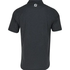 FootJoy Mens Golf Apparel|Golf Shirts^Dot Geo Print ie hirt Poo hort eeve Gof Appare