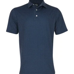 FootJoy Mens Golf Apparel|Golf Shirts^Dot Geo Print ie hirt Poo hort eeve Gof Appare