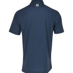 FootJoy Mens Golf Apparel|Golf Shirts^Dot Geo Print ie hirt Poo hort eeve Gof Appare