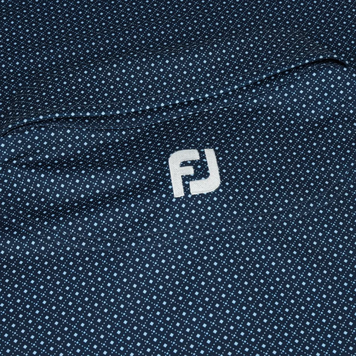 FootJoy Mens Golf Apparel|Golf Shirts^Dot Geo Print ie hirt Poo hort eeve Gof Appare