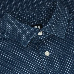 FootJoy Mens Golf Apparel|Golf Shirts^Dot Geo Print ie hirt Poo hort eeve Gof Appare
