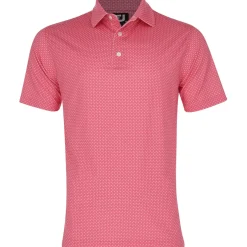 FootJoy Mens Golf Apparel|Golf Shirts^Dot Geo Print ie hirt Poo hort eeve Gof Appare