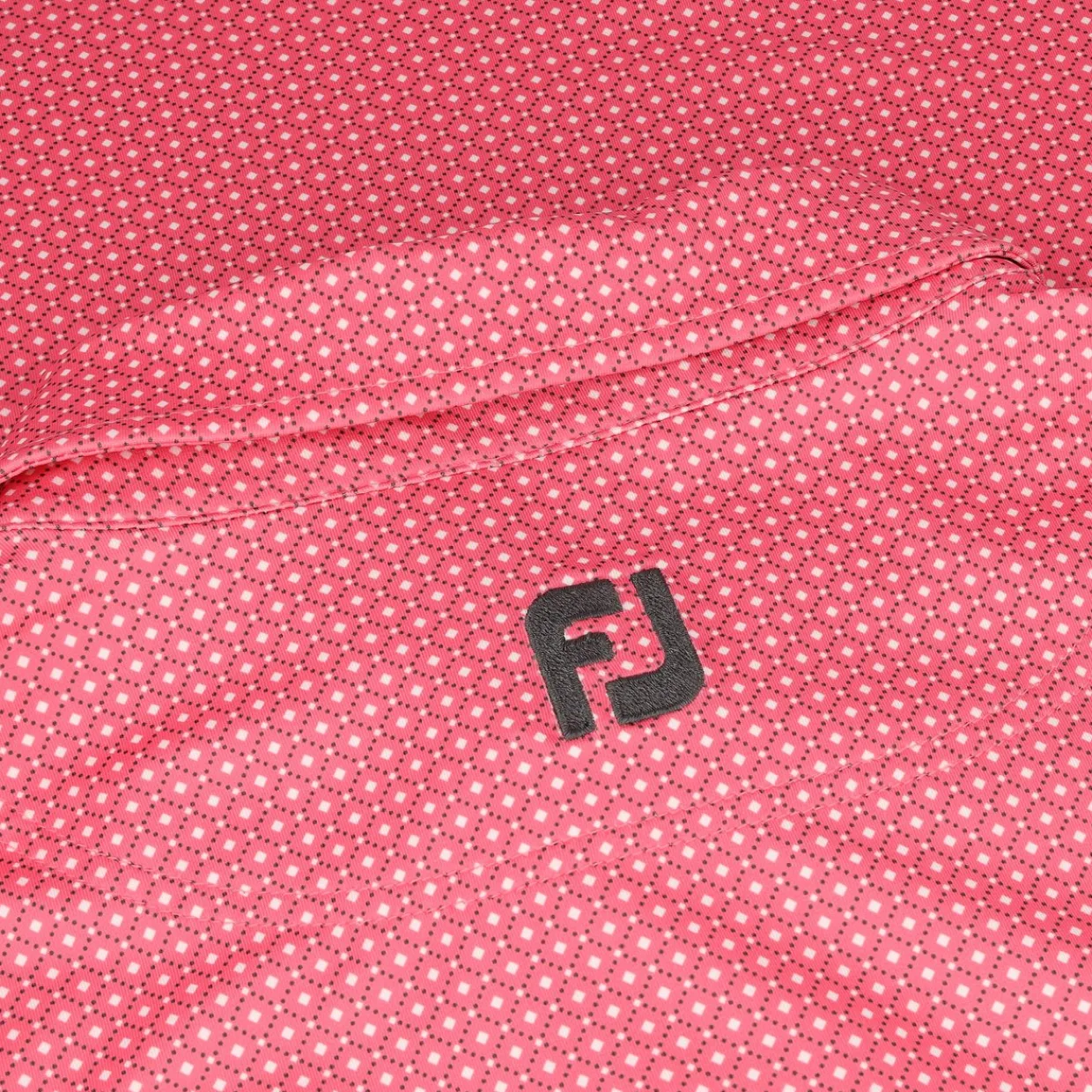 FootJoy Mens Golf Apparel|Golf Shirts^Dot Geo Print ie hirt Poo hort eeve Gof Appare