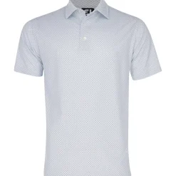 FootJoy Mens Golf Apparel|Golf Shirts^Dot Geo Print ie hirt Poo hort eeve Gof Appare