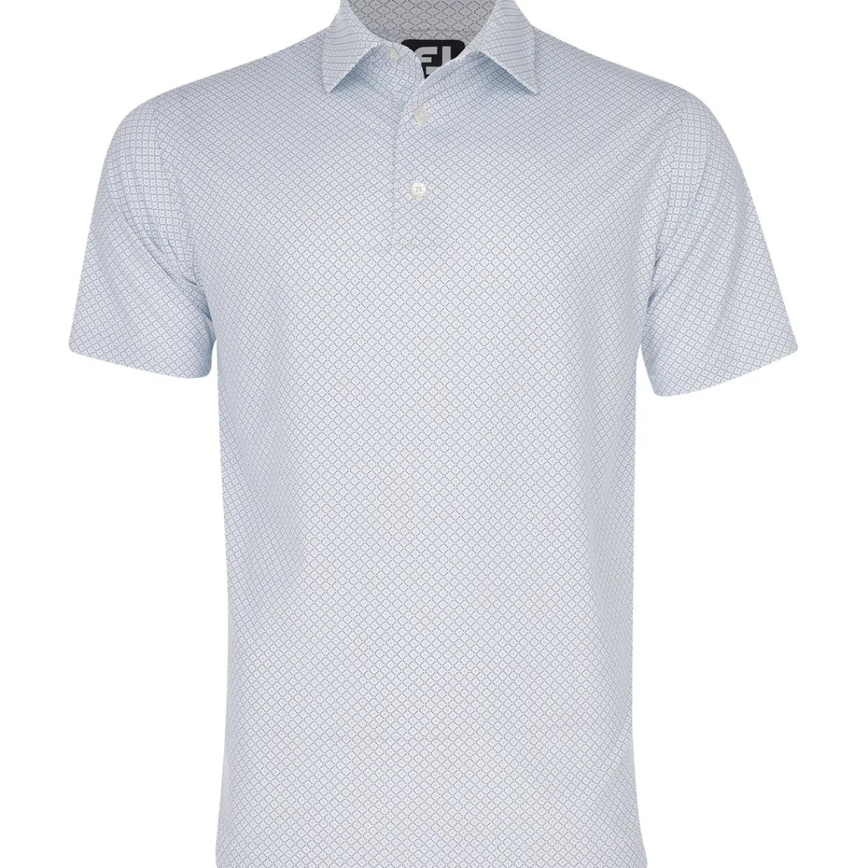 FootJoy Mens Golf Apparel|Golf Shirts^Dot Geo Print ie hirt Poo hort eeve Gof Appare