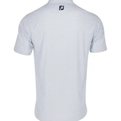 FootJoy Mens Golf Apparel|Golf Shirts^Dot Geo Print ie hirt Poo hort eeve Gof Appare