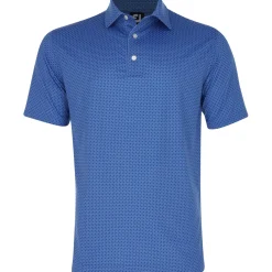 FootJoy Mens Golf Apparel|Golf Shirts^Dot Geo Print ie hirt Poo hort eeve Gof Appare