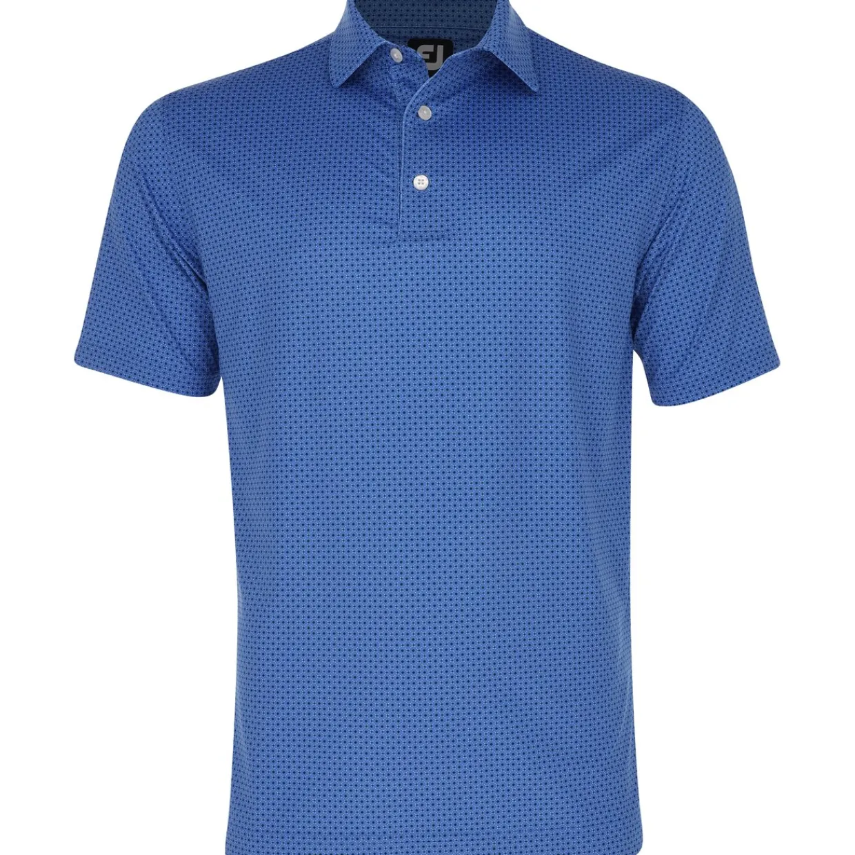 FootJoy Mens Golf Apparel|Golf Shirts^Dot Geo Print ie hirt Poo hort eeve Gof Appare