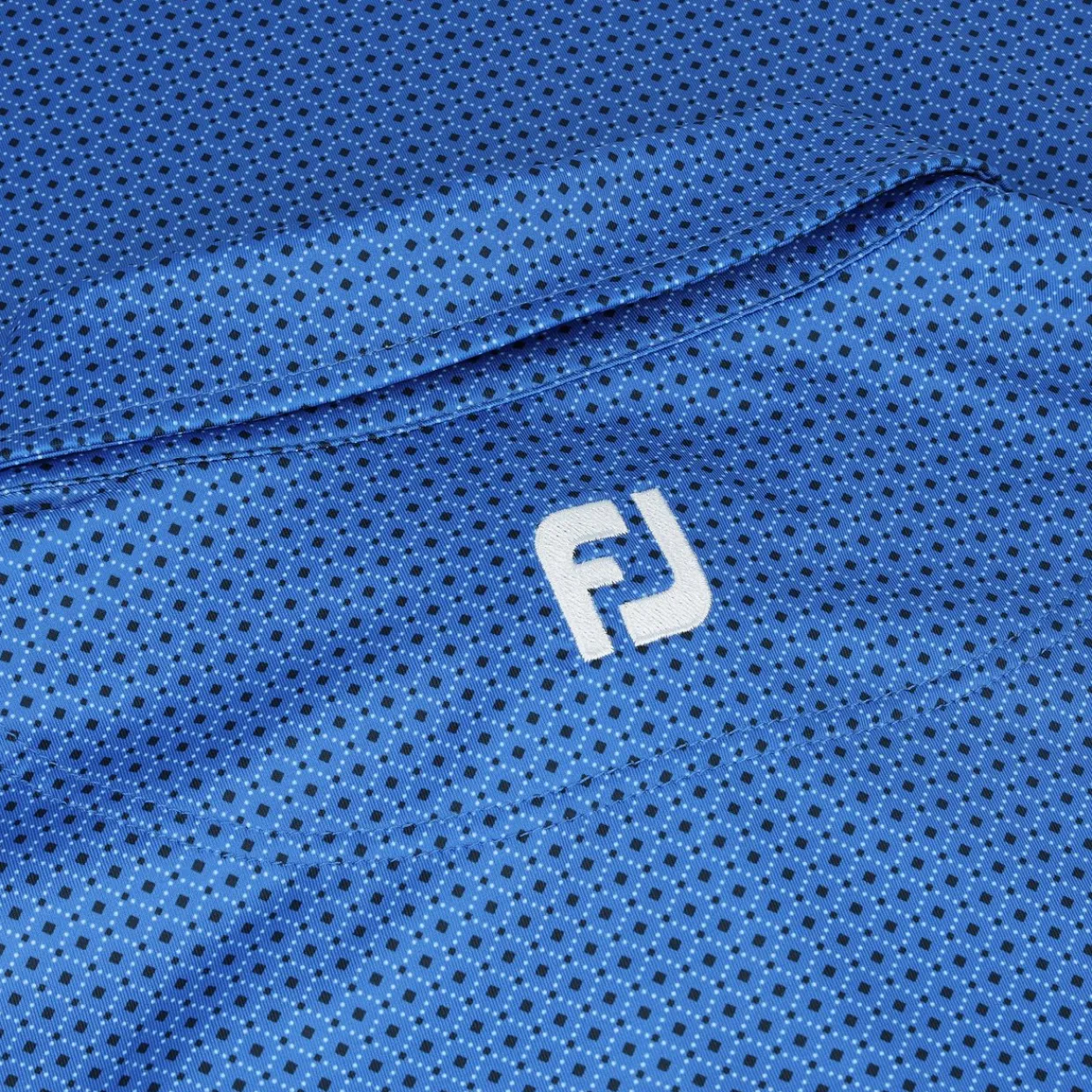 FootJoy Mens Golf Apparel|Golf Shirts^Dot Geo Print ie hirt Poo hort eeve Gof Appare