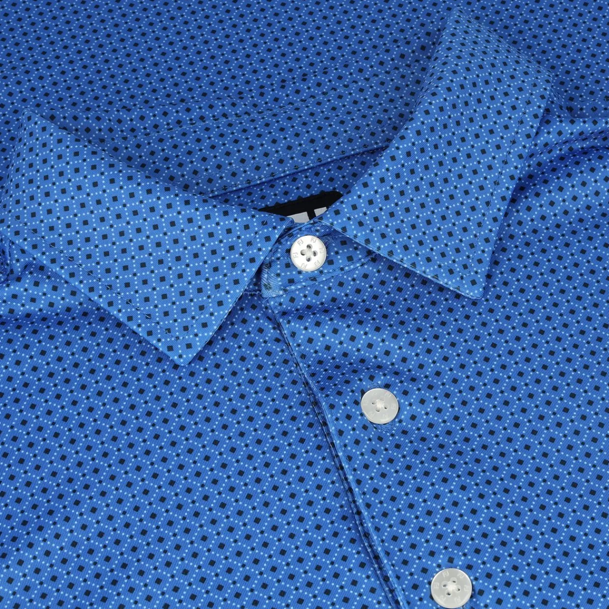 FootJoy Mens Golf Apparel|Golf Shirts^Dot Geo Print ie hirt Poo hort eeve Gof Appare