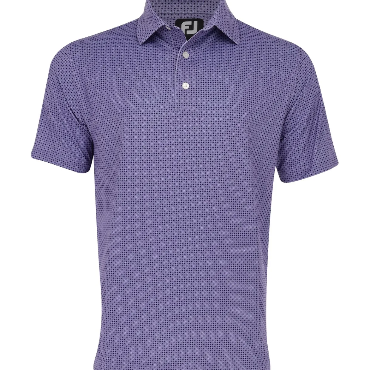 FootJoy Mens Golf Apparel|Golf Shirts^Dot Geo Print ie hirt Poo hort eeve Gof Appare