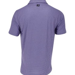 FootJoy Mens Golf Apparel|Golf Shirts^Dot Geo Print ie hirt Poo hort eeve Gof Appare