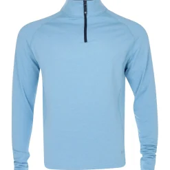 FootJoy Mens Golf Apparel|Outerwear^Theroerie Heather Bruhed Back idayer Outerwear Puover Gof Appare