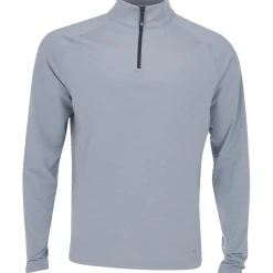 FootJoy Mens Golf Apparel|Outerwear^Theroerie Heather Bruhed Back idayer Outerwear Puover Gof Appare