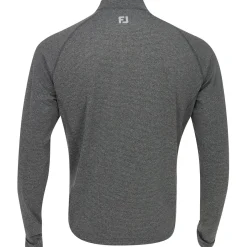 FootJoy Mens Golf Apparel|Outerwear^Theroerie Heather Bruhed Back idayer Outerwear Puover Gof Appare
