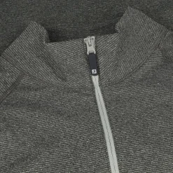 FootJoy Mens Golf Apparel|Outerwear^Theroerie Heather Bruhed Back idayer Outerwear Puover Gof Appare