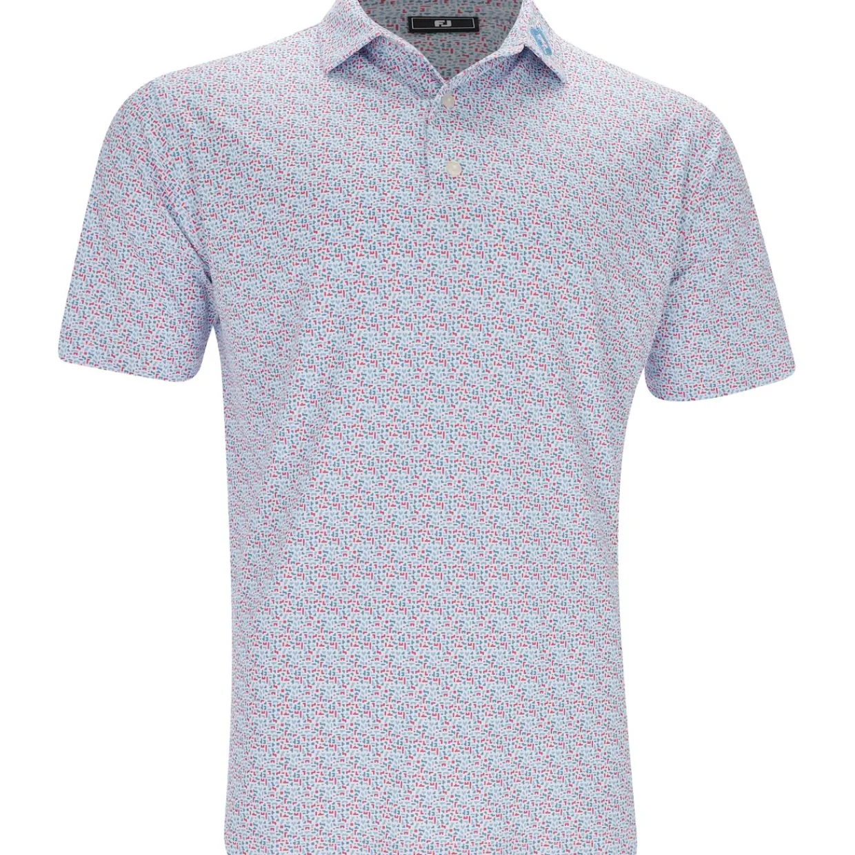FootJoy Mens Golf Apparel|Golf Shirts^Tour ogo Gaer Print Pique hirt Poo hort eeve Gof Appare