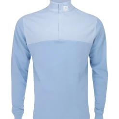 FootJoy Mens Golf Apparel|Outerwear^Tour ogo Heather Yoke Haf Zip id-ayer Previou eaon Appare tye Outerwear Puover Gof Appare