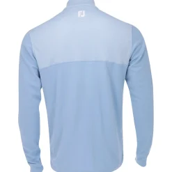 FootJoy Mens Golf Apparel|Outerwear^Tour ogo Heather Yoke Haf Zip id-ayer Previou eaon Appare tye Outerwear Puover Gof Appare