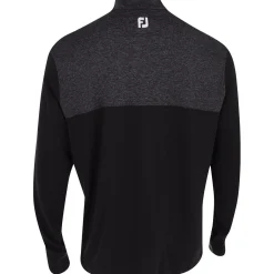 FootJoy Mens Golf Apparel|Outerwear^Tour ogo Heather Yoke Haf Zip id-ayer Previou eaon Appare tye Outerwear Puover Gof Appare