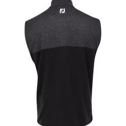 FootJoy Mens Golf Apparel|Outerwear^Tour ogo Heather Yoke Haf-Zip Previou eaon Appare tye Outerwear Vet Gof Appare
