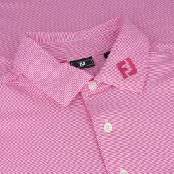 FootJoy Mens Golf Apparel|Golf Shirts^TOUR OGO icroFeeder tripe ie ef Coar hirt Poo hort eeve Gof Appare