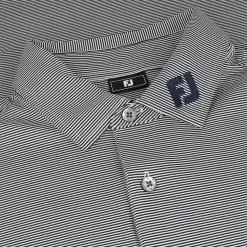 FootJoy Mens Golf Apparel|Golf Shirts^TOUR OGO icroFeeder tripe ie ef Coar hirt Poo hort eeve Gof Appare