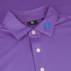 FootJoy Mens Golf Apparel|Golf Shirts^TOUR OGO icroFeeder tripe ie ef Coar hirt Poo hort eeve Gof Appare