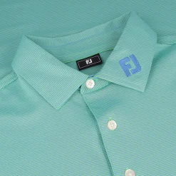 FootJoy Mens Golf Apparel|Golf Shirts^TOUR OGO icroFeeder tripe ie ef Coar hirt Poo hort eeve Gof Appare