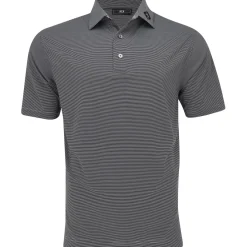 FootJoy Mens Golf Apparel|Golf Shirts^TOUR OGO icroFeeder tripe ie ef Coar hirt Poo hort eeve Gof Appare
