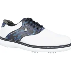 FootJoy Mens Golf Shoes|Spiked Golf Shoes^Traditions Saddle Previous Season Shoe Style Golf Shoe Golf Shoes