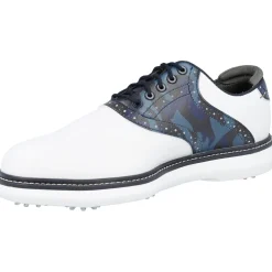 FootJoy Mens Golf Shoes|Spiked Golf Shoes^Traditions Saddle Previous Season Shoe Style Golf Shoe Golf Shoes