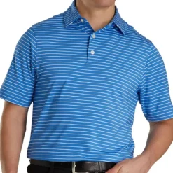 FootJoy Golf Shirts^Athetic Fit Caic tripe Previou eaon Appare tye hirt Poo hort eeve Gof Appare