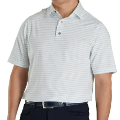 FootJoy Golf Shirts^Athetic Fit Caic tripe Previou eaon Appare tye hirt Poo hort eeve Gof Appare