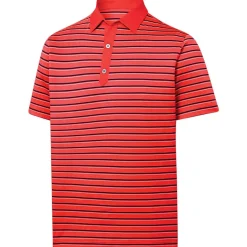 FootJoy Golf Shirts^Athetic Fit uti-tripe ie ef Coar Previou eaon Appare tye hirt Poo hort eeve Gof Appare