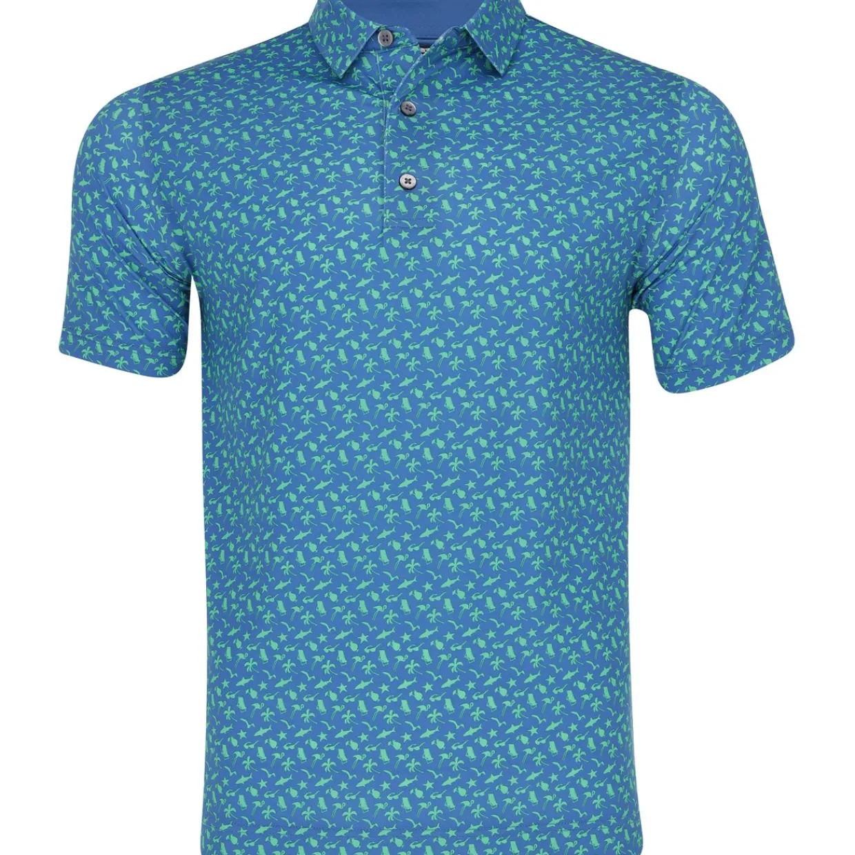 FootJoy Golf Shirts^Beach Print ie Previou eaon Appare tye hirt Poo hort eeve Gof Appare