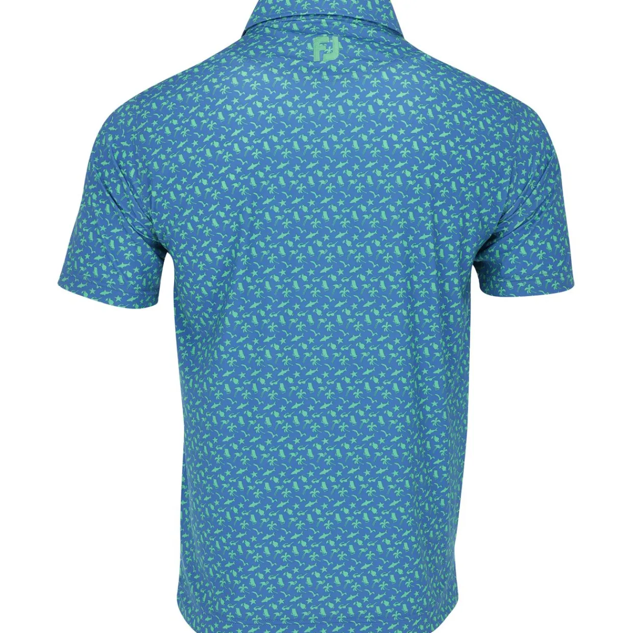 FootJoy Golf Shirts^Beach Print ie Previou eaon Appare tye hirt Poo hort eeve Gof Appare