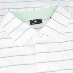 FootJoy Golf Shirts^Caic tripe ie hirt Poo hort eeve Gof Appare