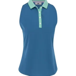 FootJoy Ladies Golf Apparel^Coor Bock Racerback Tank Previou eaon Appare tye hirt Poo hort eeve Gof Appare